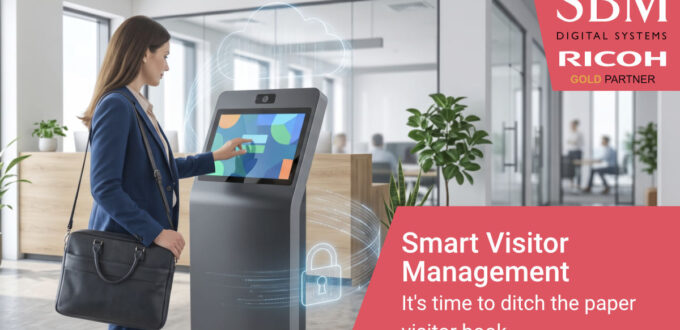 Smart visitor managementment systems; it's time to ditch the paper visitor book.