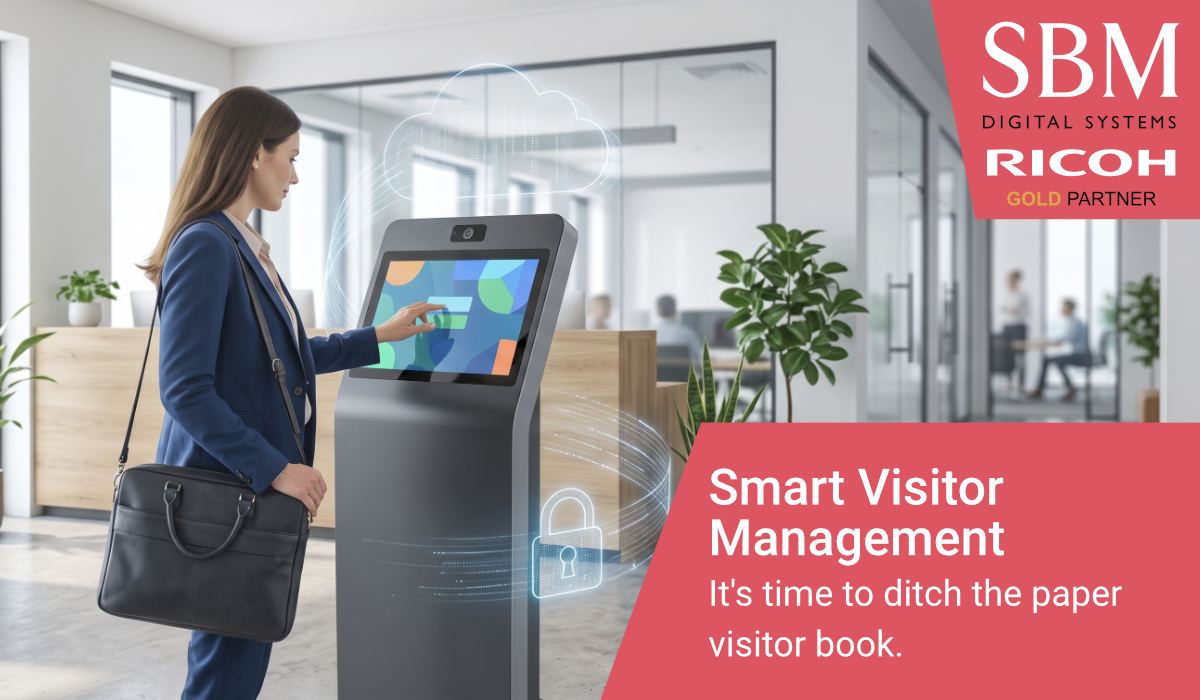 Smart visitor managementment systems; it's time to ditch the paper visitor book.
